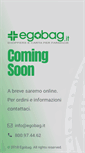 Mobile Screenshot of egobag.it